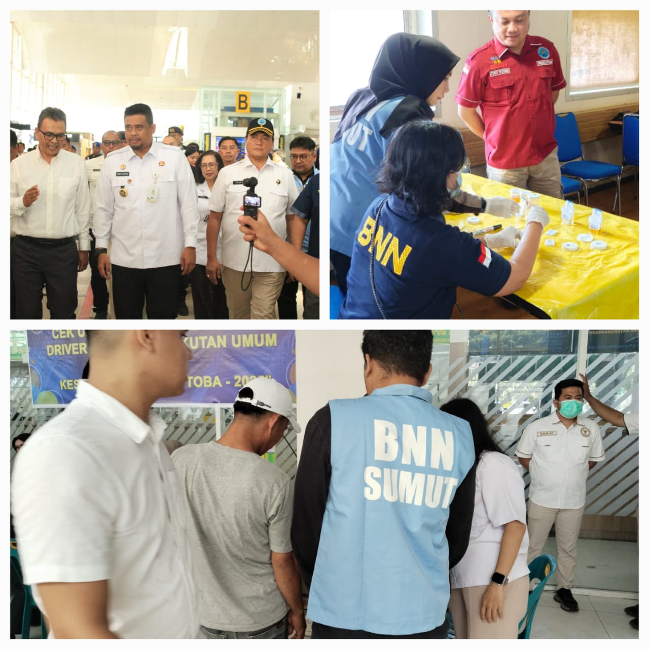 Jelang Nataru, BNNP Sumatera Utara Lakukan Deteksi Dini Di Tiga Moda Angkutan