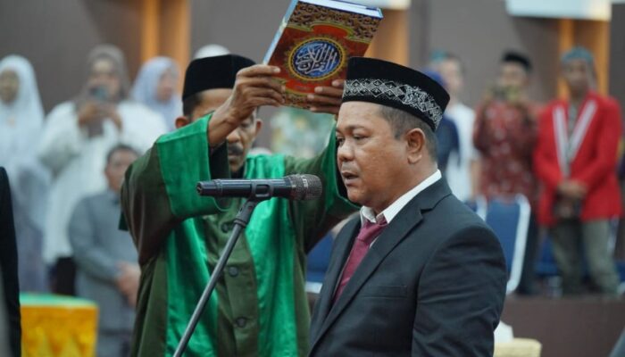 Said Isa Quraisy Resmi Dilantik PAW DPRK, Bupati TRK Perkuat Soliditas Legislatif