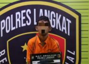 Polres Langkat Amankan Tersangka Curanmor Di Stabat 