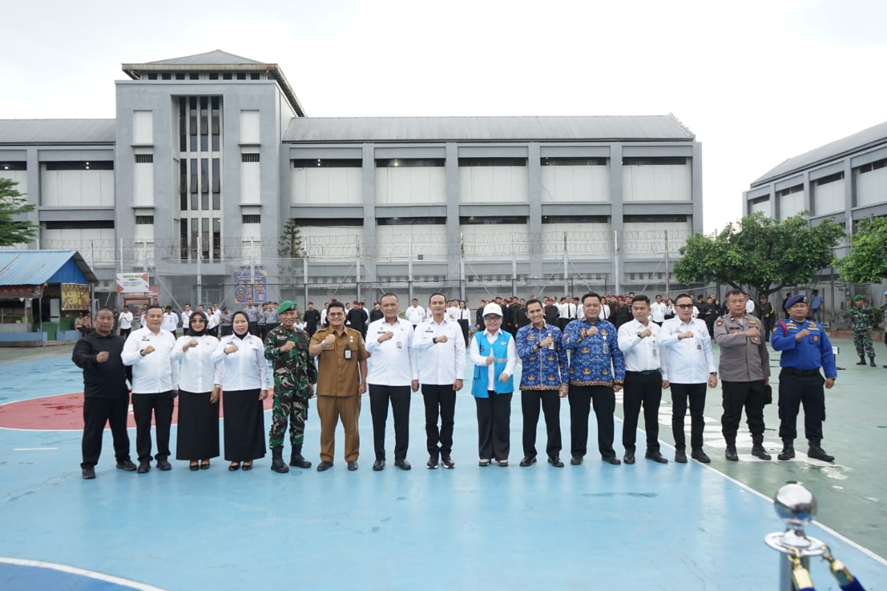 PW KAMMI Sumut Apresiasi Pelaksanaan Apel Siaga Nataru 2026 Di Lapas Kelas I Tanjung Gusta
