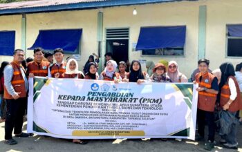 TIM PKM UGNP Turun Tangan Pulihkan Kesehatan Gizi Warga Terdampak Bencana Di Tapsel