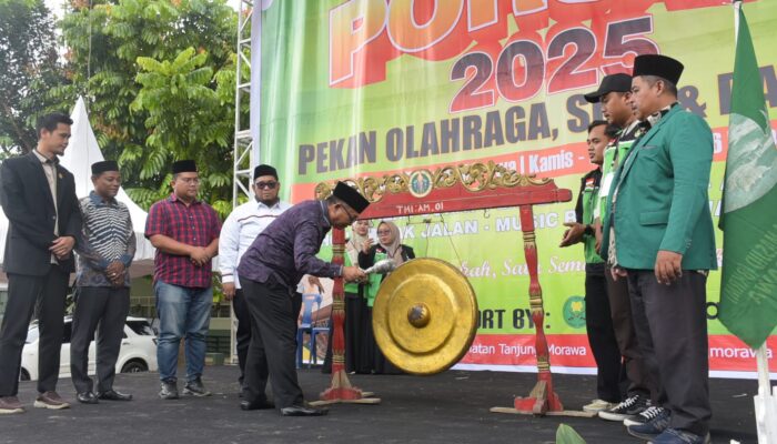 Porsad BKRM Tanjungmorawa Dibuka, Asisten I : Pemkab Deliserdang Akan Dukung Kegiatan Positif Kepemudaan