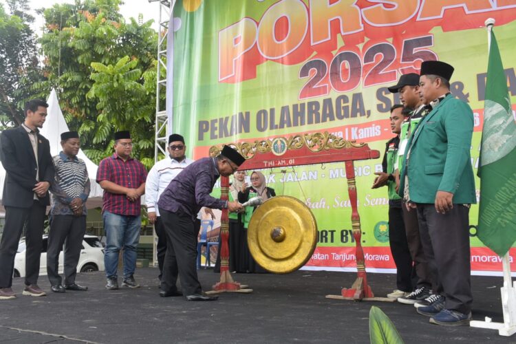 Porsad BKRM Tanjungmorawa Dibuka, Asisten I : Pemkab Deliserdang Akan Dukung Kegiatan Positif Kepemudaan