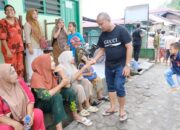 Rahmansyah Sibarani Kembali Peduli Korban Bencana Sibolga