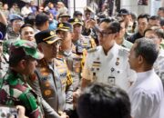 Kapolrestabes Medan Pimpin Patroli Skala Besar Malam Natal