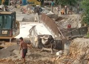 Jembatan Lawe Pinis Rp4,9 Miliar Diprediksi Terlambat Selesai