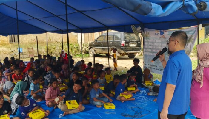 Model Pembelajaran Aktif Buat Siswa Korban Bencana Banjir Dan Longsor Di SDN 057239 Resmi Ditutup