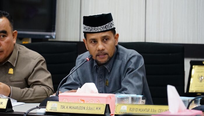 Ketua Komisi 1 DPRA: TNI Jangan Salah Kaprah, Fokus Tangani Bencana