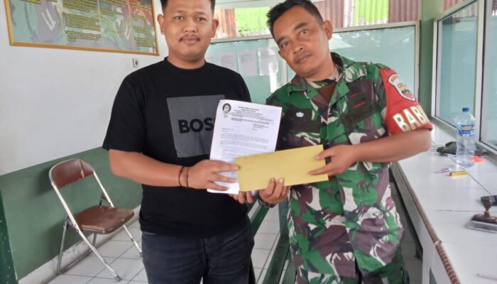 Aliansi Pemuda Millenial Sumut Surati Kodim 0206/Dairi Terkait Dugaan Keterlibatan Oknum Perwira Aktif TNI Dalam Dapur MBG