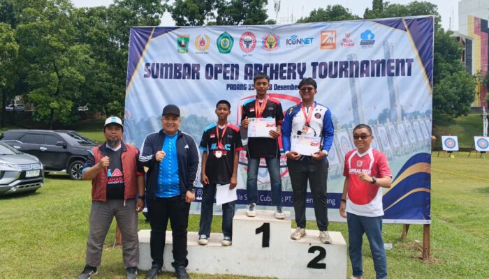 Siswa Sahabat Yatim Padang Juara Sumbar Open Archery Tournament