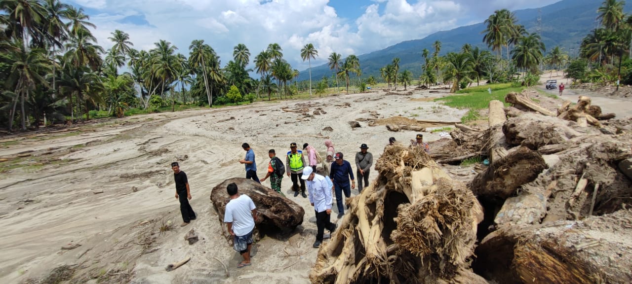 Gerak Cepat Kementan, Tinjau Dan Data 37 Ha Lahan Sawah Rusak Di Tolang Julu