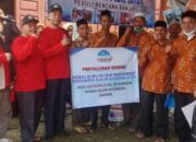 Ketum DPP AGPAII Salurkan Bantuan Dan Tinjau Rumah Ketua DPD Bireuen Yang Hanyut