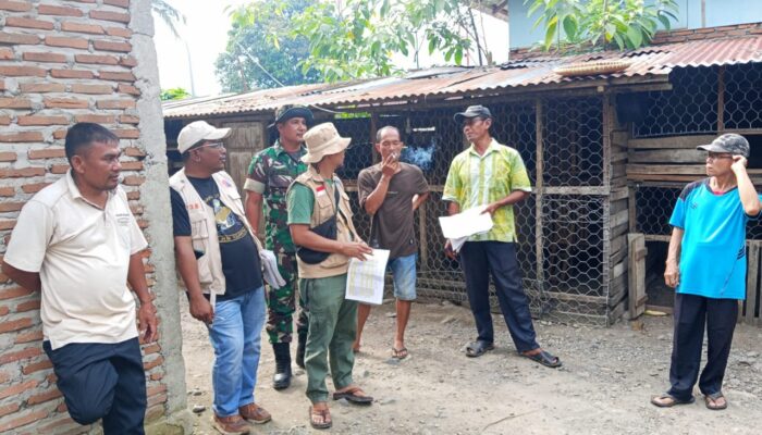 Camat Darul Hasanah Agara Apresiasi Tim Pendataan Rumah Rusak