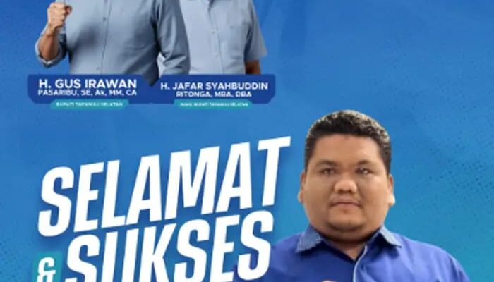 Bung Menzet Terpilih Aklamasi Menjadi Ketua KNPI Tapsel