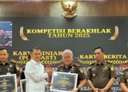 Kejati Sumut Raih Peringkat III Kompetisi Satker “Ber-AKHLAK” 2025