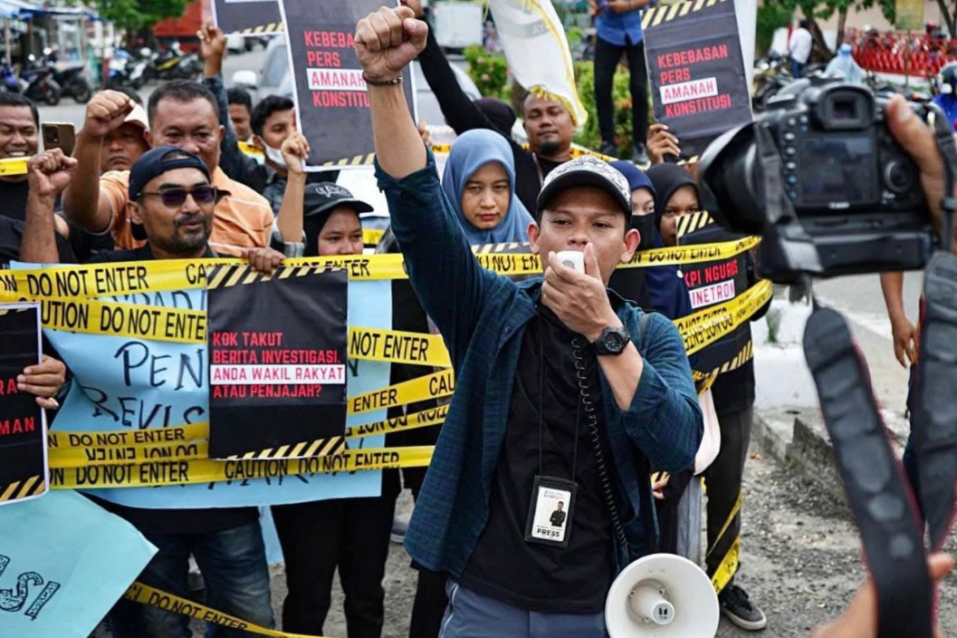 Buntut Perampasan Ponsel Wartawan, AJI Lhokseumawe Tuntut Tiga Poin Ke Kodim