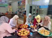 Berdayakan Kaum Perempuan, Pemerintahan Desa Denai Sarang Burung Gelar Pelatihan Membuat Kue Donat