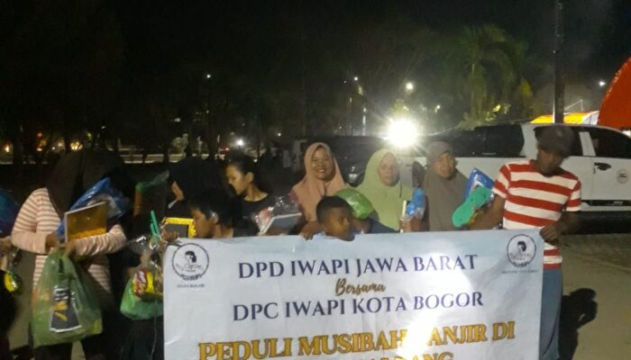 DPD IWAPI Jawa Barat Bersama DPC IWAPI Kota Bogor Hadir Ringankan Derita Warga Aceh Tamiang