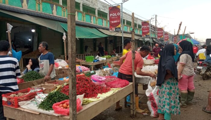 Suasana Pasar Mulai Berdenyut Di Aceh Tamiang