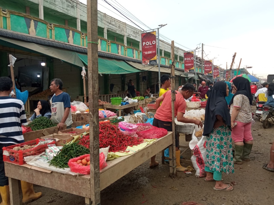 Suasana Pasar Mulai Berdenyut Di Aceh Tamiang