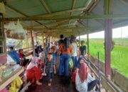 Wisata Panatapan Pesawat Terbang Desa Durian Dipadati Pengunjung