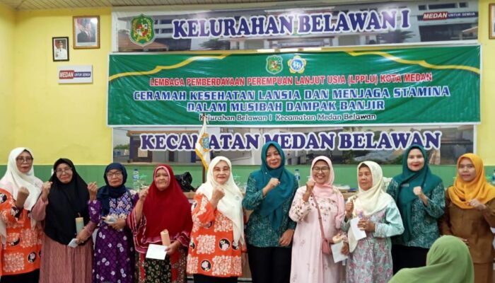 LPPLU Kota Medan Gelar Ceramah Kesehatan Bagi Lansia Di Belawan