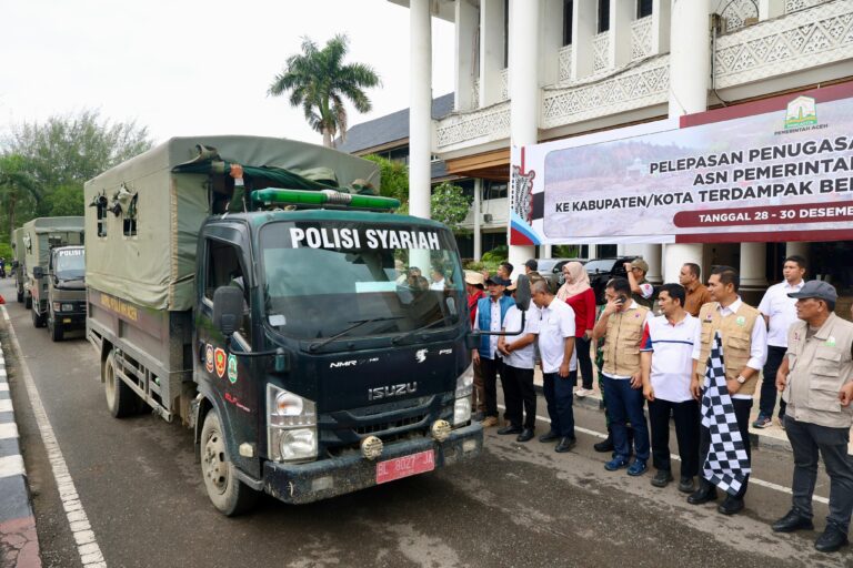 3.000 Relawan ASN Aceh Diterjunkan Ke Berbagai Daerah Terdampak Bencana