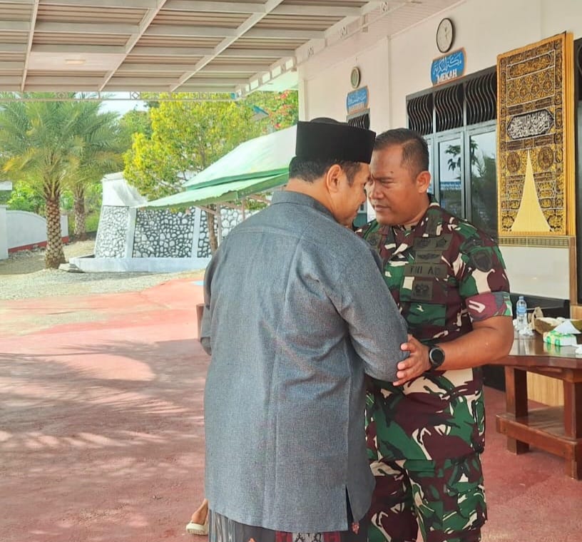 Dandim Termuda Di Aceh Sambangi Abu Dayah Manyang PUSKIYAI Aceh
