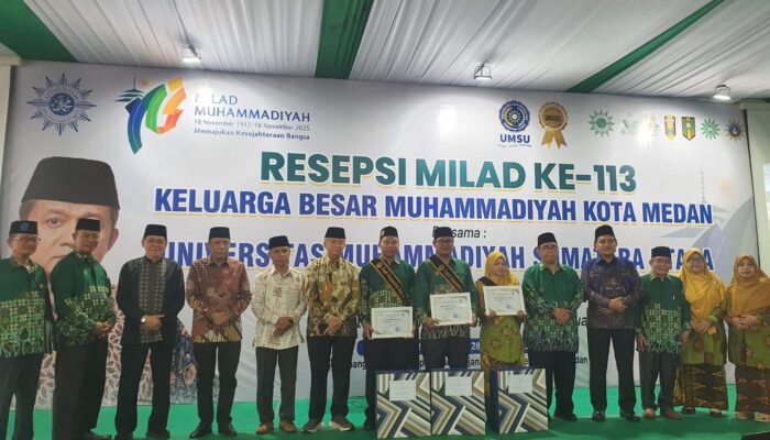 Majelis Dikdasmen & PNF Muhammadiyah Kota Medan Apresiasi Kepala Sekolah Berprestasi
