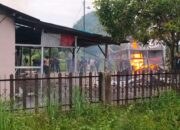 Polrestabes Medan Bakar Barak Narkoba Jermal 15