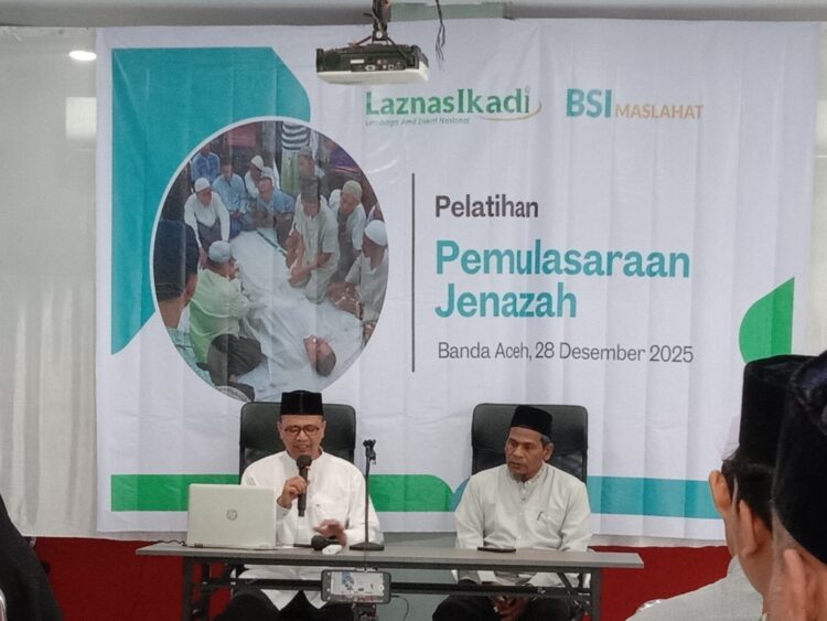 PW IKADI Aceh Gelar Pelatihan Tajhiz Jenazah, Diikuti 100 Peserta
