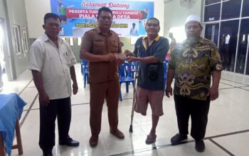 27 Warga Miskin Desa Pasar VI Kualanamu Dapat BLT dari Pemerintahan Desa