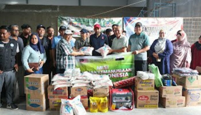 Gubernur Mualem Terima Bantuan Warga Malaysia Untuk Korban Banjir Dan Longsor