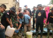 PB Pendawa Indonesia Lakukan Penyiraman Mikroba PA 63 Pascabencana Di Aceh Tamiang