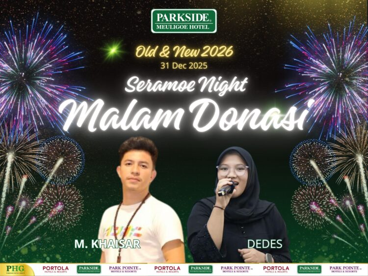 Parkside Meuligo Dan Portola Tiara Hotel Meulaboh Gelar Malam Amal Peduli Warga Terdampak Banjir