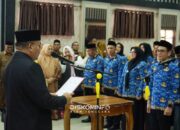 Bupati Agara Lantik 37 Kepala Sekolah Dan 18 Kapus Serta 3 Administrator