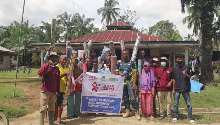Pasca-Banjir Aceh Tamiang, Ratusan KK Mulai Terima Bantuan Perlengkapan Tidur
