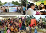 Tim PKM UMSU Layani Ratusan Warga Terdampak Banjir Di Empat Dusun Desa Sekoci, Langkat