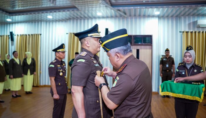 Kajati Sumut Harli Siregar Lantik Asisten Intelijen Dan Kajari Tebingtinggi