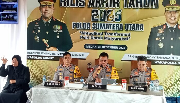 Polisi Bermasalah Di Sumut Meningkat, 61 Dipecat Selama 2025