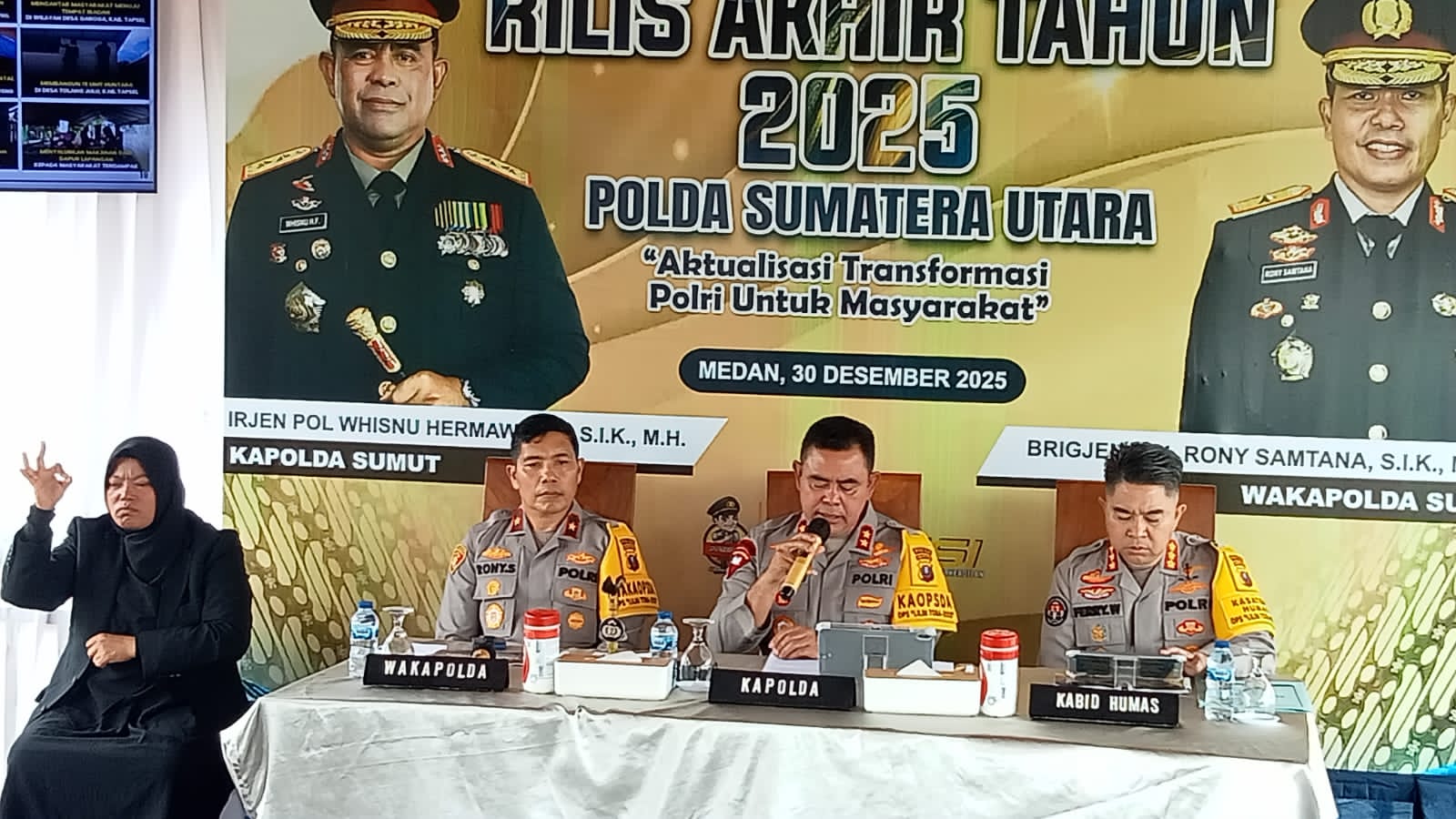 Polisi Bermasalah Di Sumut Meningkat, 61 Dipecat Selama 2025