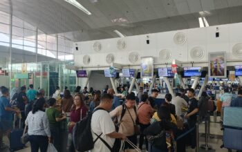 Arus Penumpang Pesawat Di KNIA Meningkat