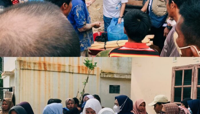 Aksi Kemanusiaan Komunitas Aku Anak Medan Berbagi Ke Tiga Kecamatan Di Aceh Tamiang