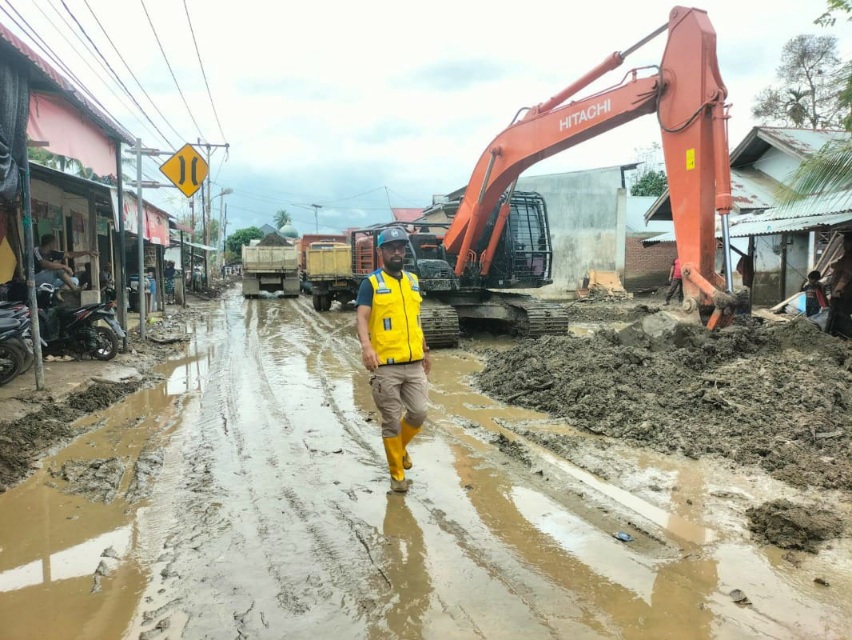 Warga Gampong Beuringen Apresiasi Respons Cepat PUPR Aceh Tangani Dampak Banjir