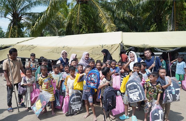 Relawan BUMN Peduli Telkom Indonesia Hadir di Subulussalam, Dukung Pemulihan Sosial Dan Akses Air Bersih Masyarakat