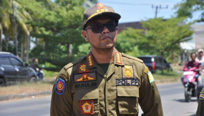 Satpol PP Dan WH Aceh Besar Perketat Pengawasan Malam Tahun Baru 2026
