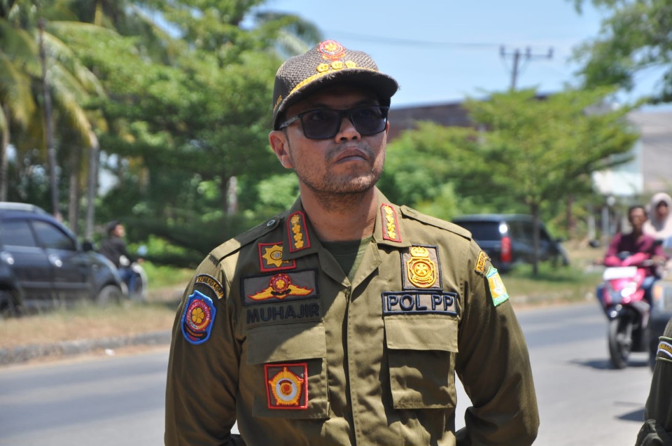 Satpol PP Dan WH Aceh Besar Perketat Pengawasan Malam Tahun Baru 2026