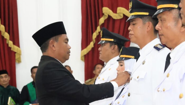 137 Pejabat Dilantik, Bupati Sergai Pastikan Tanpa Transaksi