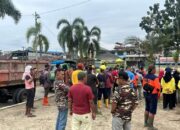 PKM USU Pulihkan Lingkungan Pascabanjir Di Langkat, Angkut 40 Ton Sampah