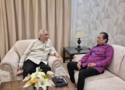 H. Syahrul Pasaribu Sambut Kunjungan MUI Sumut Menjelang Musda MUI Tapsel